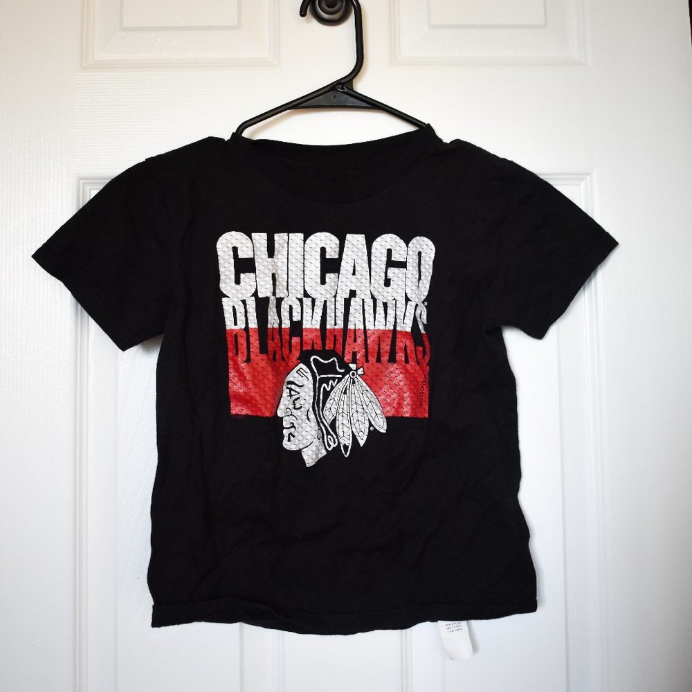 Chicago Blackhawks Reebok Kids T-shirt Size 5/6